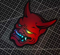 Pegatina Demon Holográfica
